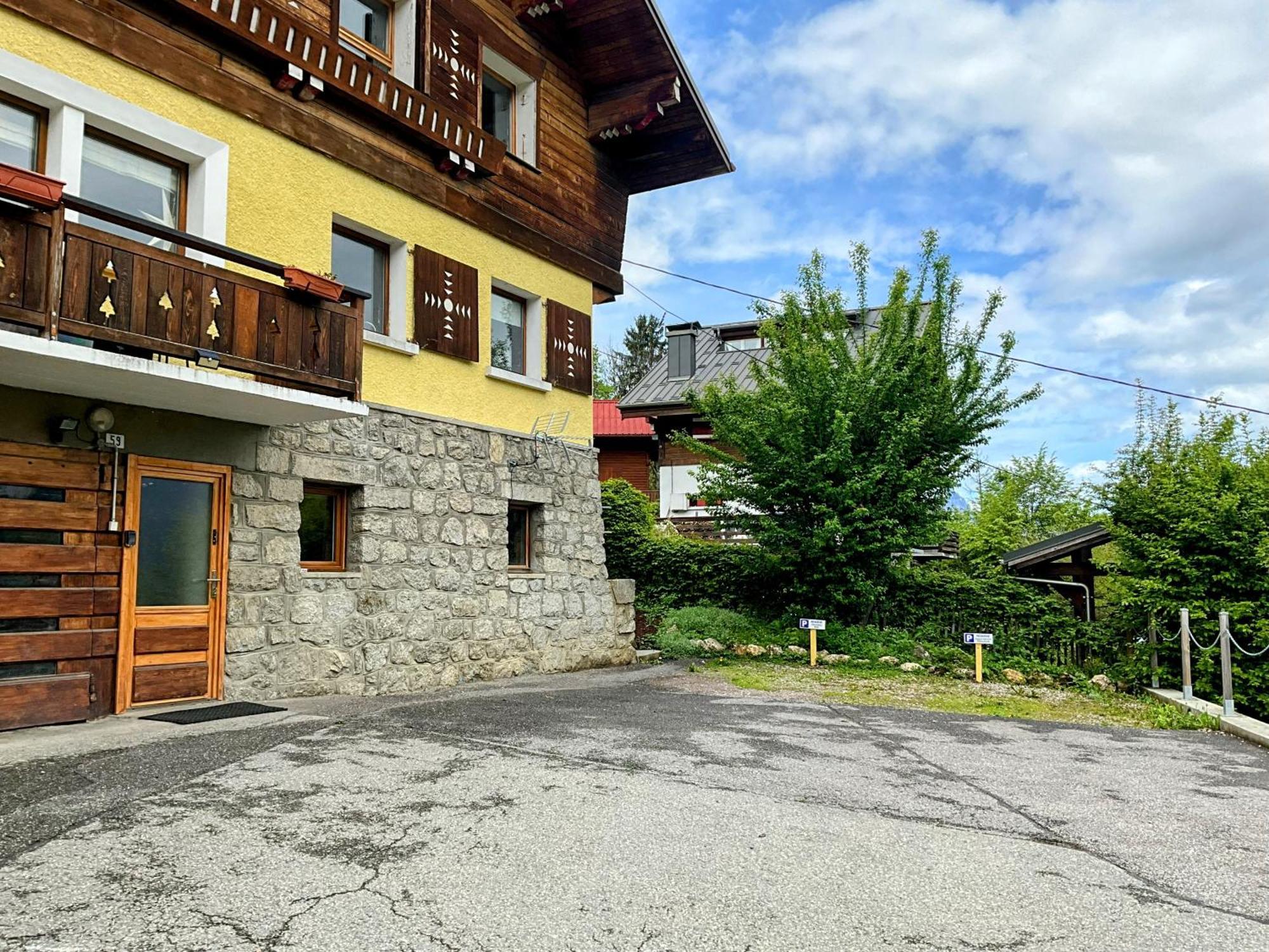 Chambre Independante Avec Salle De Bain Independante Au Rdc D Un Chalet A 25 Kms Chamonix Saint-Gervais-les-Bains Exterior foto